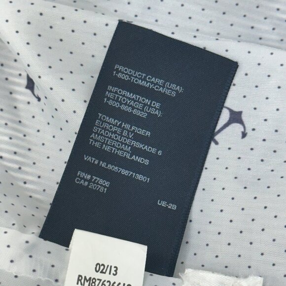 Tommy Hilfiger Womens Striped Blazer SZ L/G Cotton Blend Nautical Striped Print - Picture 16 of 16